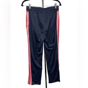 Topshop Navy and Pink Track Pants